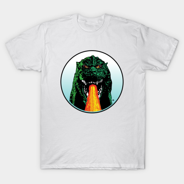Godzilla Flames T-Shirt-TOZ
